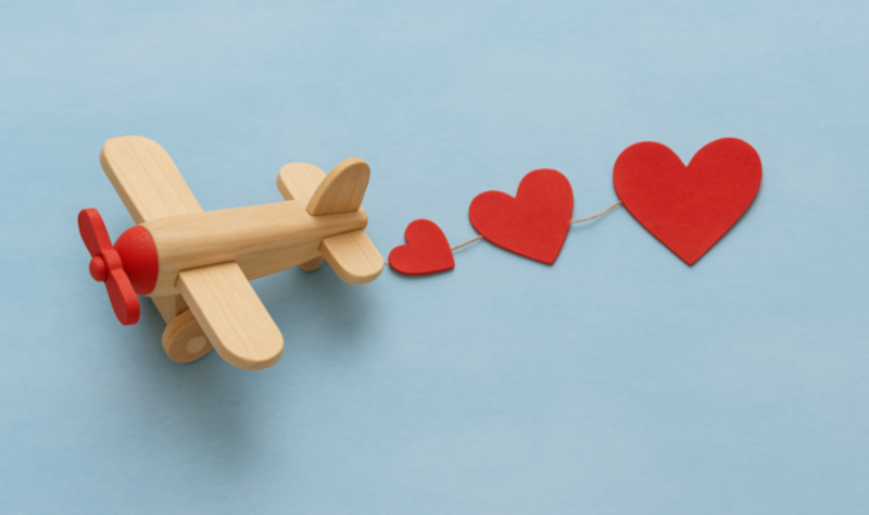 Fliegen ist für das Herz kein Spaziergang – gerade nach Herzproblemen sollte die Reise gut geplant und ärztlich abgesichert sein. ©KI-generiert