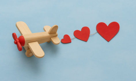 Fliegen ist für das Herz kein Spaziergang – gerade nach Herzproblemen sollte die Reise gut geplant und ärztlich abgesichert sein. ©KI-generiert