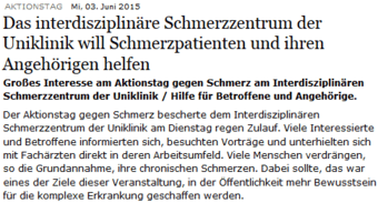 Vorschau BZ-Online-Artikel zum Aktionstag 2015