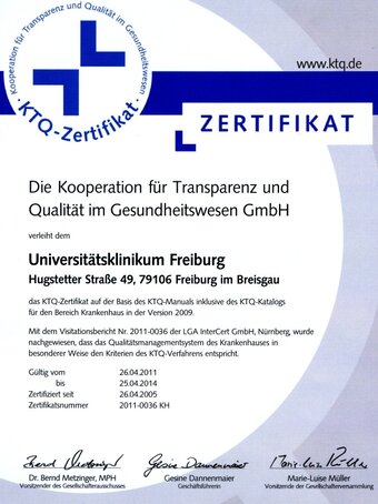 KTQ-Zertifikat