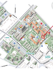 Lageplan Klinik für Urologie
