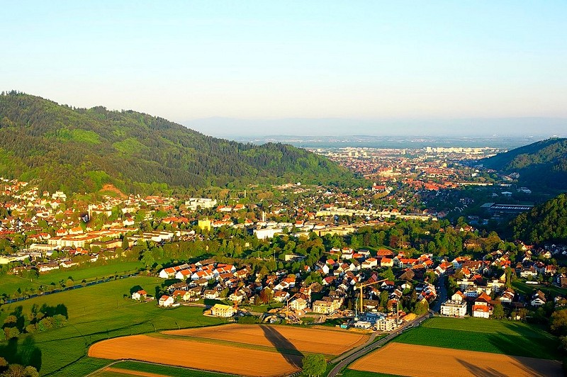 Freiburg von oben - © Werner Deck